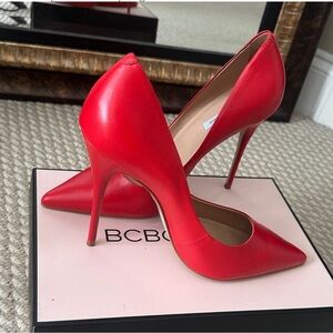 Saks Fifth Avenue Striking Red Heels